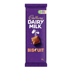 Cadbury Biscuit Chocolate Slab 80g